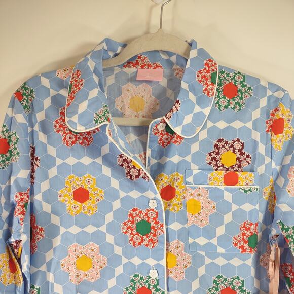 ban.do Vintage Look Floral Button Up Blouse, Size Small, NWT - Picture 2 of 7
